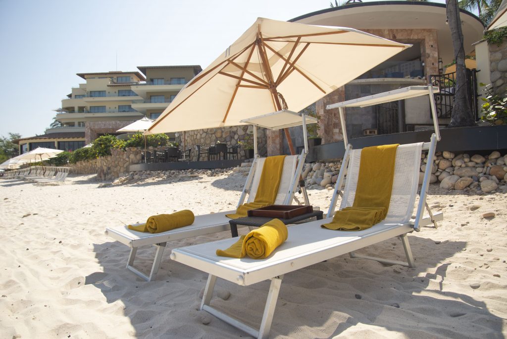 beach chairs