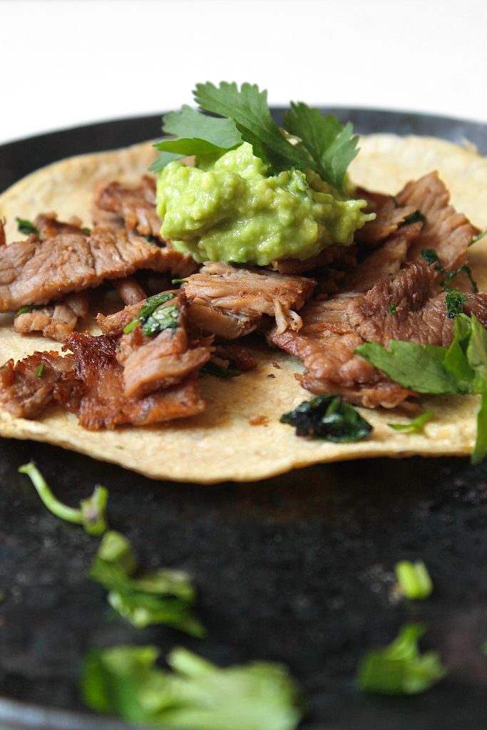 Taco carne asada