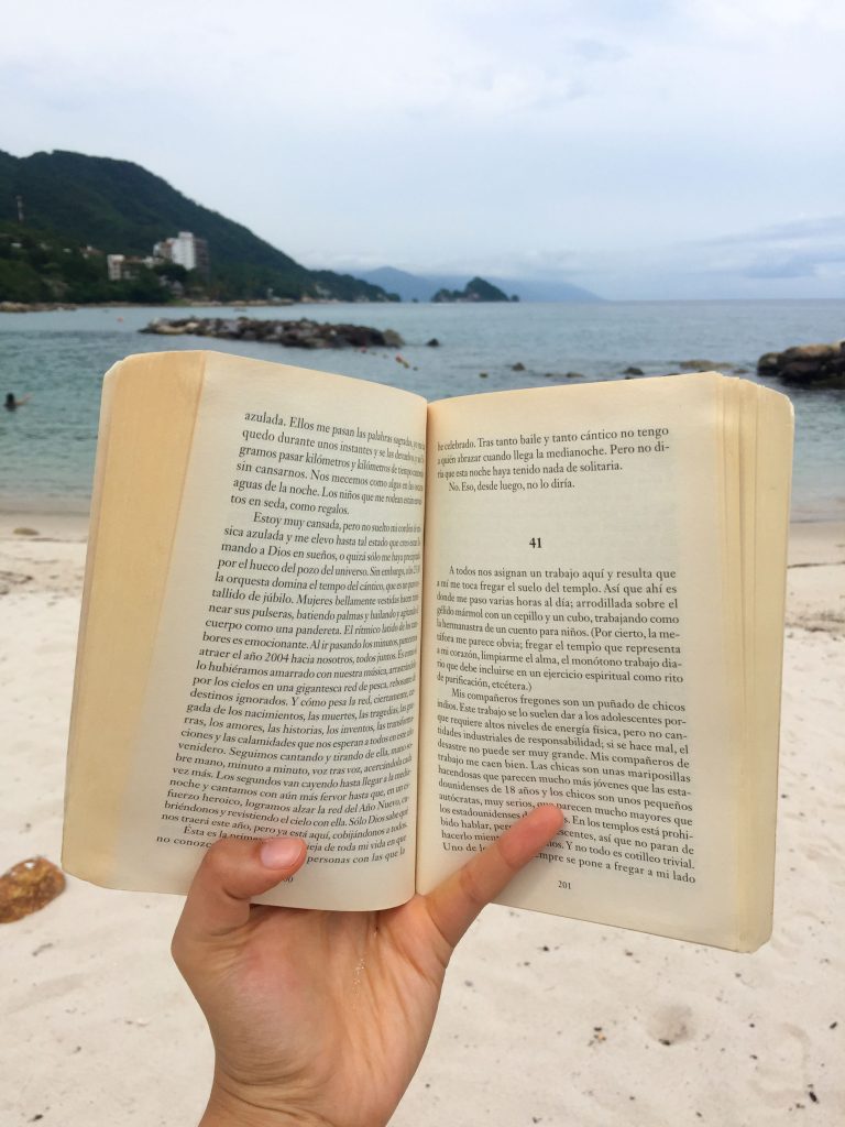 Traveling and reading